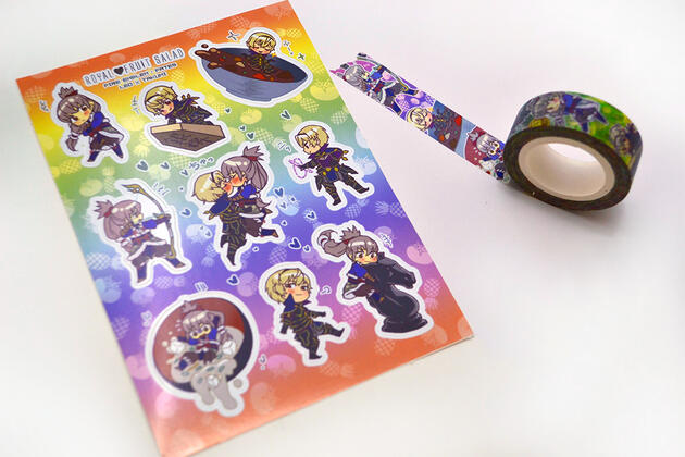 leokumi washitape and stickers